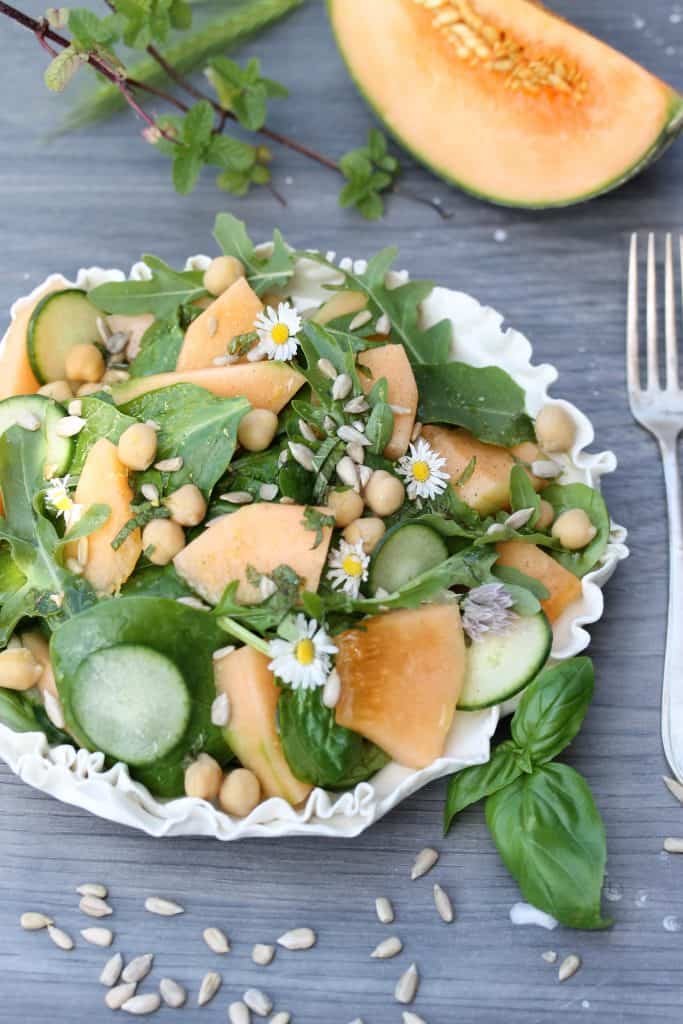 Cantaloupe Salad - Truefoodsblog