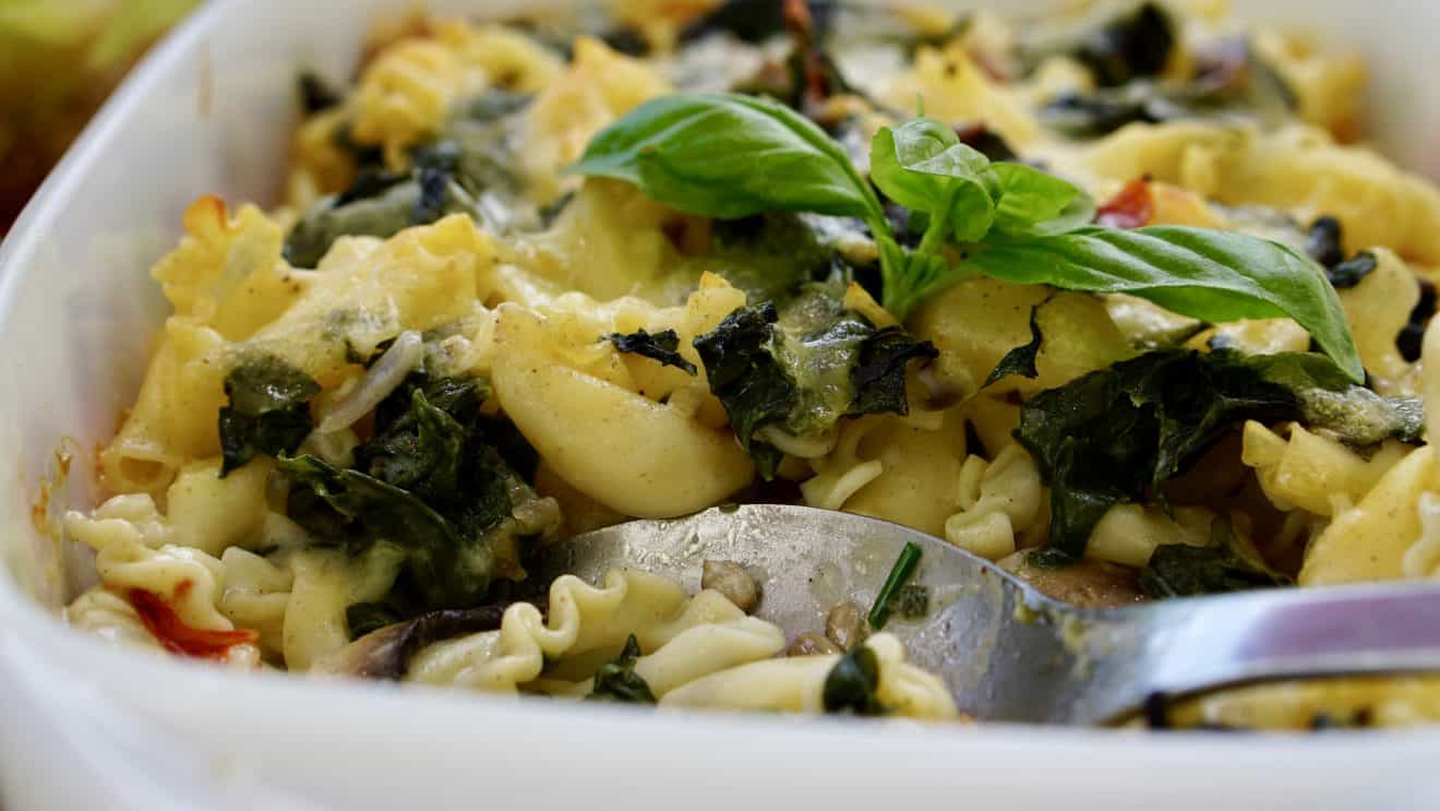 New Zealand Spinach Gratin - Vegetarian Dish from 